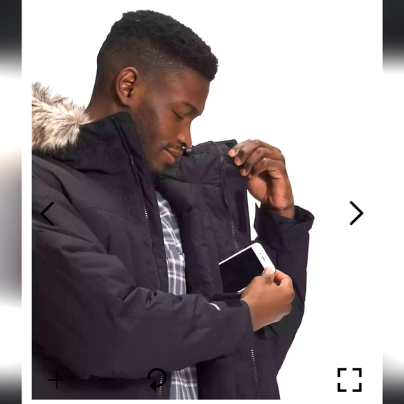 THE NORTH FACE grey McMurdo parka - Picture 3 of 11